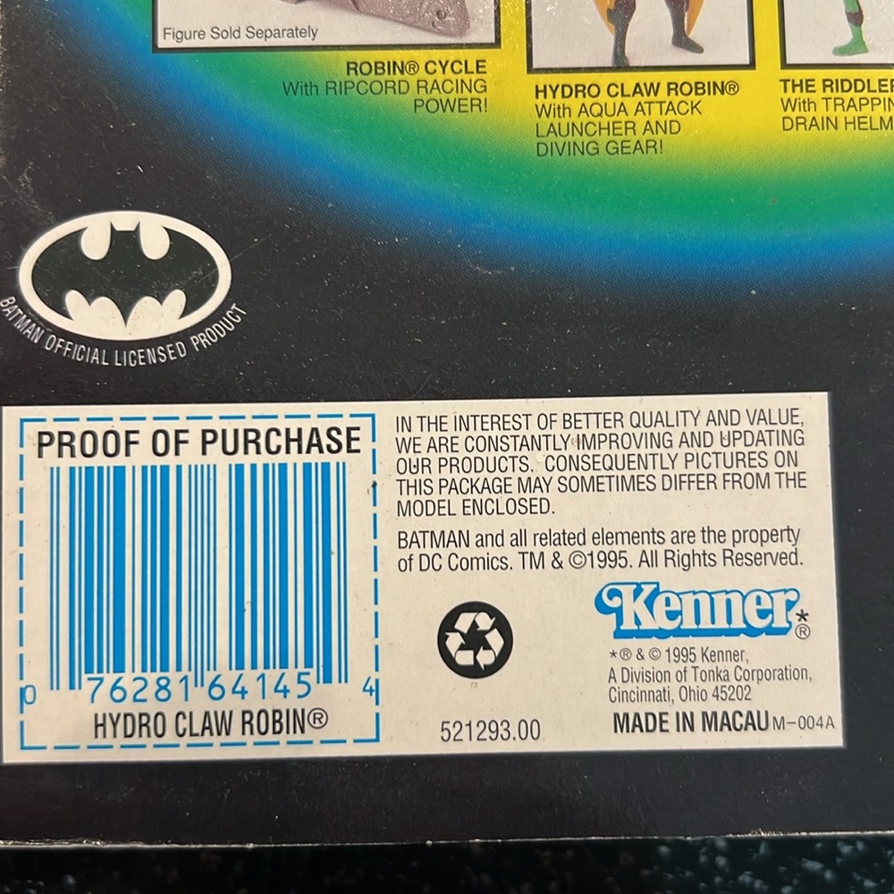Batman Forever 1995 The Riddler & Robin - Picture 5 of 5